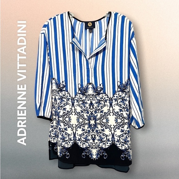 Adrienne Vittadini Tops - ADRIENNE VITTADINI NWOT WOMEN’S TUNIC SZ. M